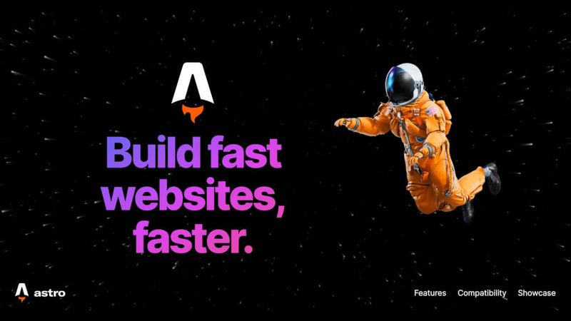 Astro Landing Page